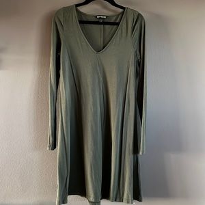 Express Long sleeve light weight dress size S